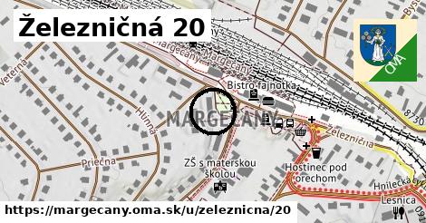 Železničná 20, Margecany