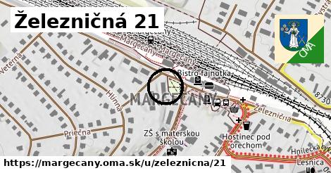 Železničná 21, Margecany