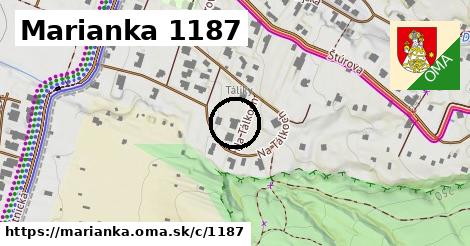 Marianka <span class="supisne">1187</span>