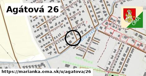 Agátová 26, Marianka