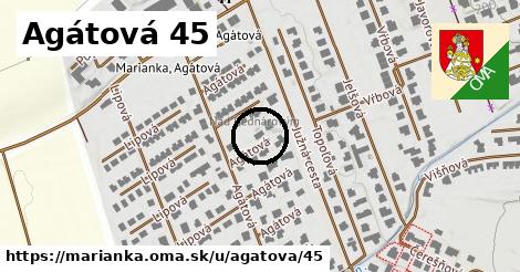 Agátová 45, Marianka