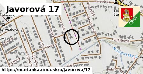 Javorová 17, Marianka