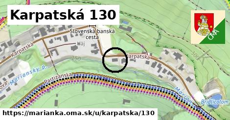 Karpatská 130, Marianka