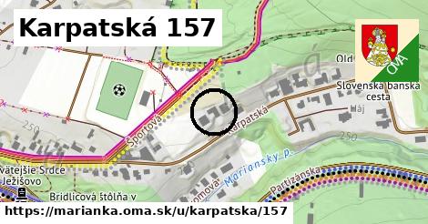 Karpatská 157, Marianka