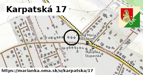 Karpatská 17, Marianka