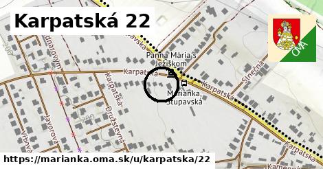 Karpatská 22, Marianka