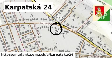 Karpatská 24, Marianka