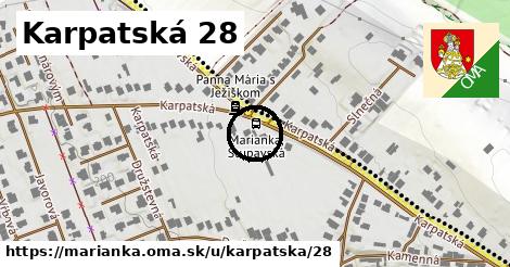 Karpatská 28, Marianka