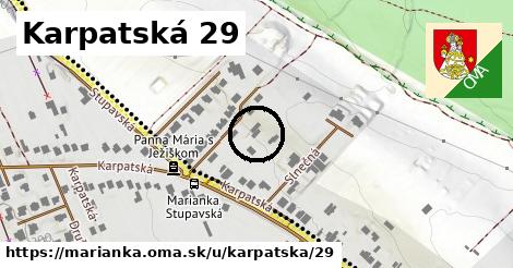 Karpatská 29, Marianka