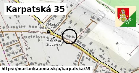 Karpatská 35, Marianka