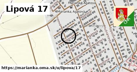 Lipová 17, Marianka