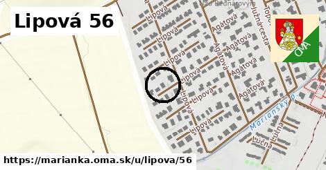 Lipová 56, Marianka