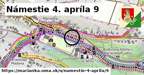 Námestie 4. apríla 9, Marianka