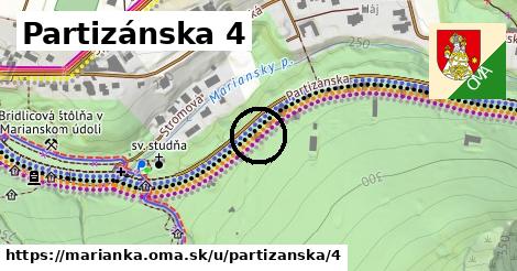 Partizánska 4, Marianka