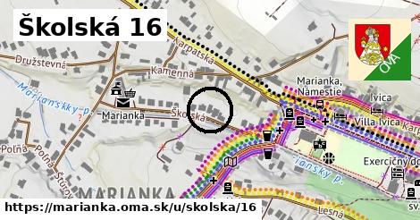 Školská 16, Marianka