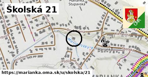 Školská 21, Marianka