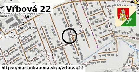 Vŕbová 22, Marianka