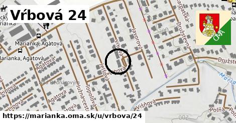 Vŕbová 24, Marianka