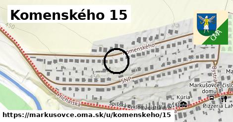 Komenského 15, Markušovce