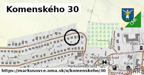 Komenského 30, Markušovce