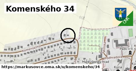 Komenského 34, Markušovce