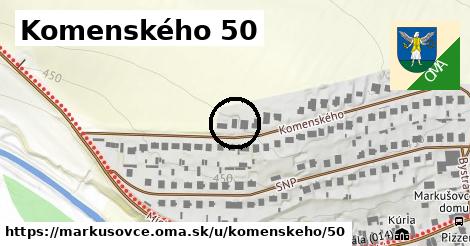 Komenského 50, Markušovce