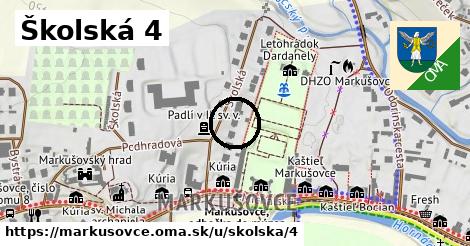 Školská 4, Markušovce