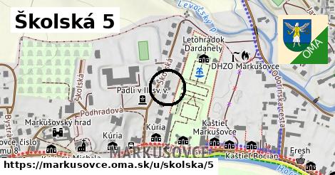 Školská 5, Markušovce