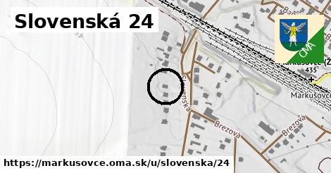Slovenská 24, Markušovce