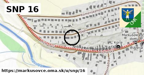 SNP 16, Markušovce