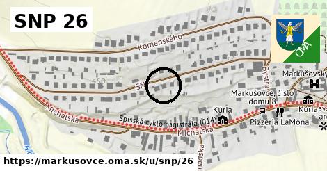 SNP 26, Markušovce