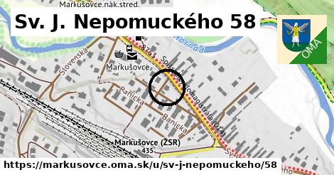 Sv. J. Nepomuckého 58, Markušovce