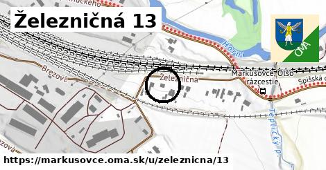 Železničná 13, Markušovce