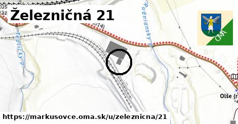 Železničná 21, Markušovce