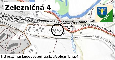 Železničná 4, Markušovce