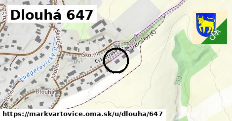 Dlouhá 647, Markvartovice