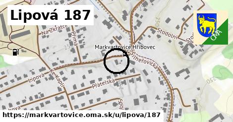 Lipová 187, Markvartovice