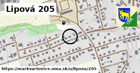 Lipová 205, Markvartovice