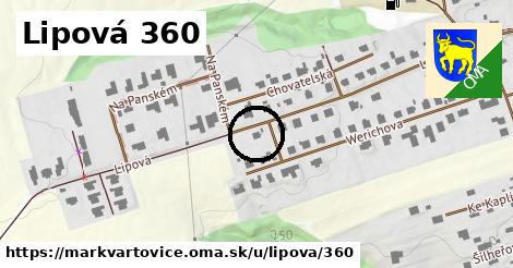 Lipová 360, Markvartovice