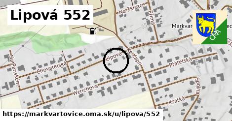 Lipová 552, Markvartovice