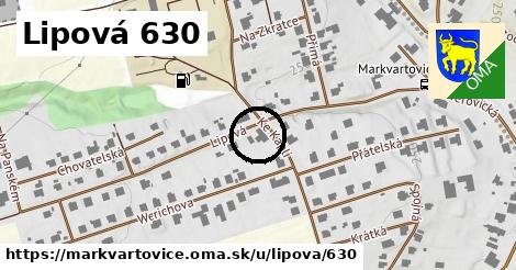 Lipová 630, Markvartovice
