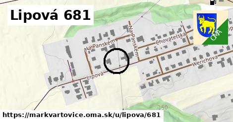 Lipová 681, Markvartovice