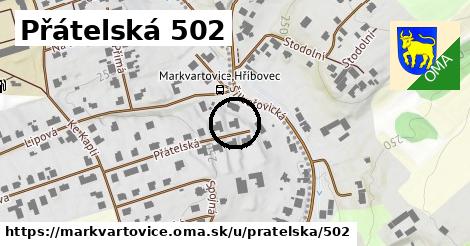 Přátelská 502, Markvartovice