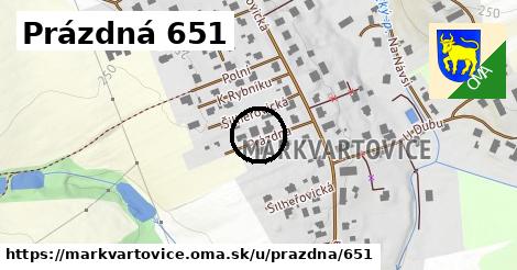 Prázdná 651, Markvartovice