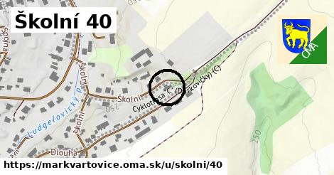 Školní 40, Markvartovice