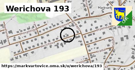 Werichova 193, Markvartovice