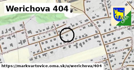 Werichova 404, Markvartovice