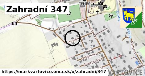 Zahradní 347, Markvartovice