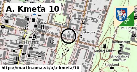 A. Kmeťa 10, Martin