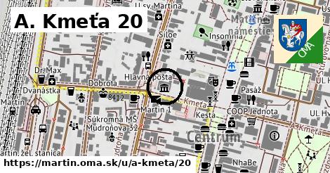 A. Kmeťa 20, Martin